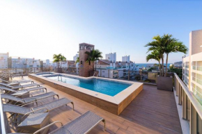 Porto Madero 303 - Apartamento no centro de Bombinhas - Rooftop com piscina e academia - À poucos metros da praia